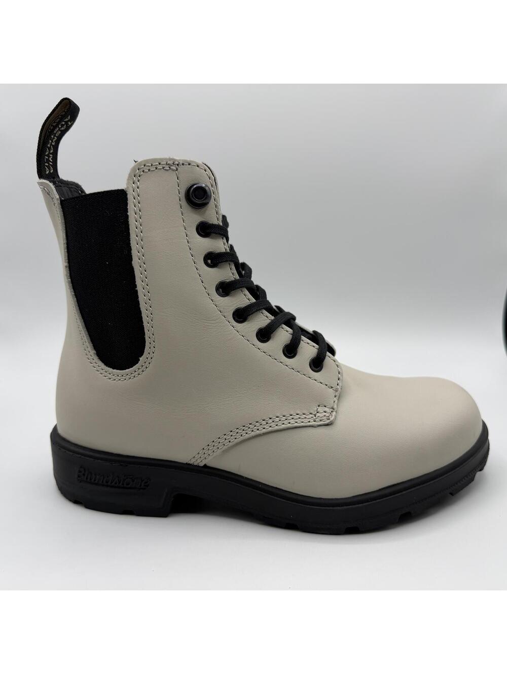 Blundstone 2324 Originals Lace Up Leather Chelsea Boots Oat Women Size 6 - Picture 7 of 11